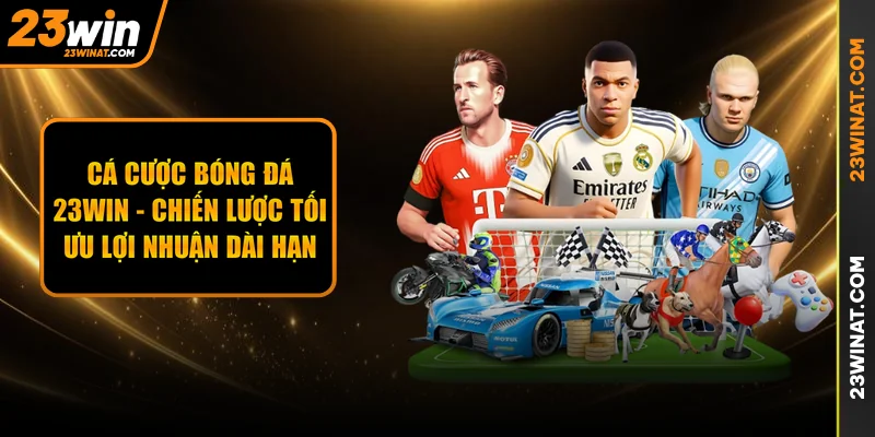 Cá cược bóng đá 23WIN - Chiến lược tối ưu lợi nhuận dài hạn