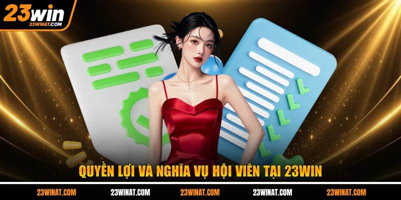 Quyền lợi và nghĩa vụ hội viên tại 23WIN